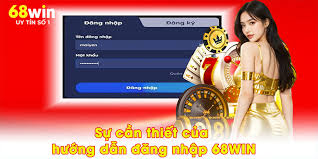 Chi tiết chìa khóa mở tài khoản tại nhà cái 68win
